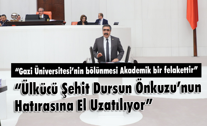 İYİ Parti Vekili Oral, Ülkücü Şehit Önkuzu’nun Hatırasına El Uzatılıyor