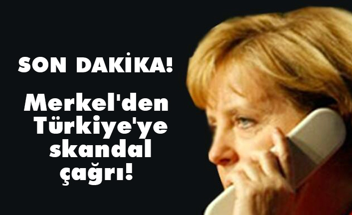 Merkel, Suriye'deki askeri operasyona Derhal Son Verilmesini İstedi
