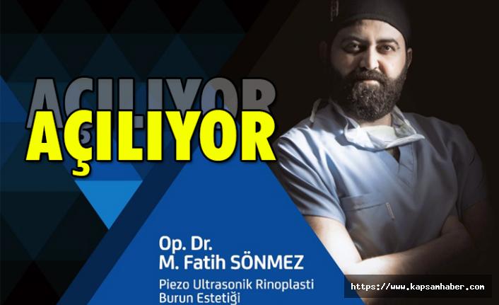 Op. Dr. M.Fatih Sönmez Muayenesi Atakum'da Faaliyete Geçiyor