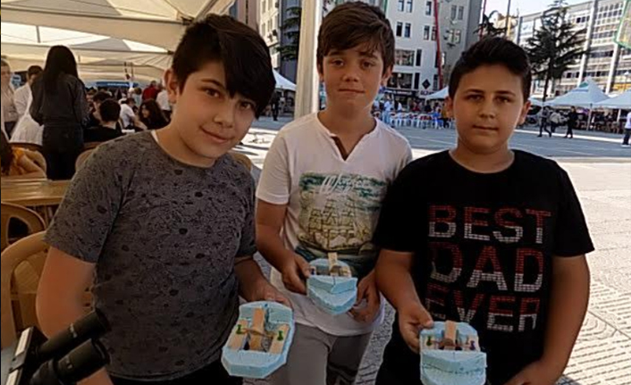 TÜBİTAK 4007 Bilim Şenliğinde 3 Öğrenci Pervaneli tekne yaptı