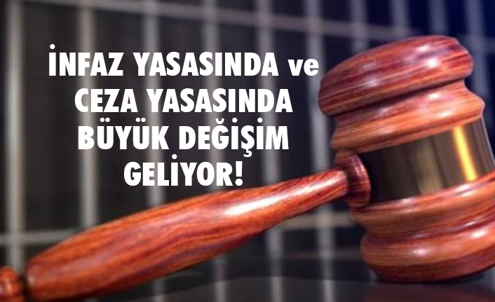 Af Yolda, Ceza Yasası ve İnfaz Yasasında Köklü Değişim