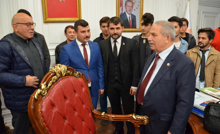 İlkadım Kent Konseyi Başkanı Atasoy'dan Demirtaş'a Ziyaret