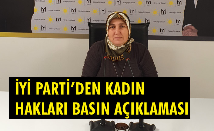 İyi Partili Şimşek'ten, 5 Aralık Dünya Kadın Hakları Günü Mesajı