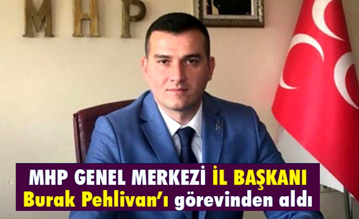 MHP Aydın İl Başkanı Burak Pehlivan Görevinden Alındı