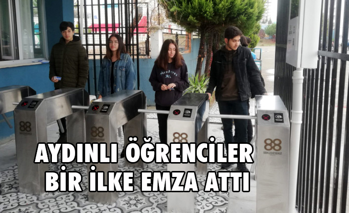Nazilli Menderes Anadolu Lisesi Aydın'da Bir İlke İmza Attı