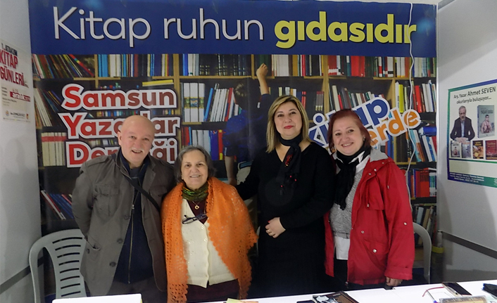 Samsun Yazarlar Derneği 40 Yazarla Atakum Kitap Fuarı' nda
