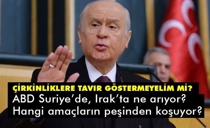 Bahceli Af Konusunda Israrli