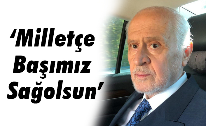 Bahçeli, Sosyal Medyadan 'Çiğ Felaketi' İle İlgili Mesaj Verdi