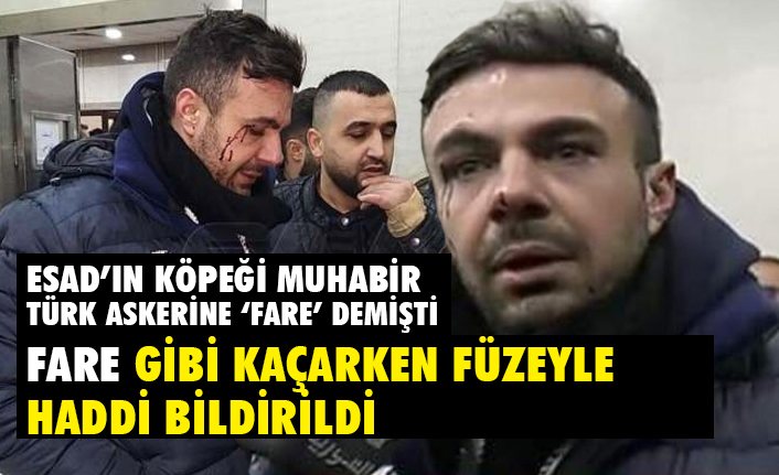 Mehmetçiğe Hakaret Eden Esad'ın muhabiri Füze İle Vuruldu