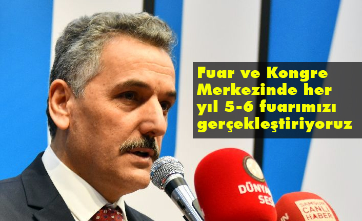 Samsun Valisi Kaymak, Karadeniz 6. Kitap Fuarı'nda Konuştu