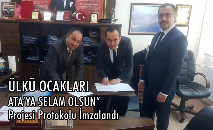 Ülkü Ocakları Gördes'te “Ata’ya Selam Olsun” Projesini Başlattı