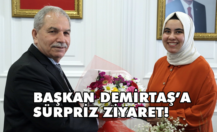 Başkan Demirtaş İlkemli Öğrencilere Tatil Ve Gezi Sözü Verdi