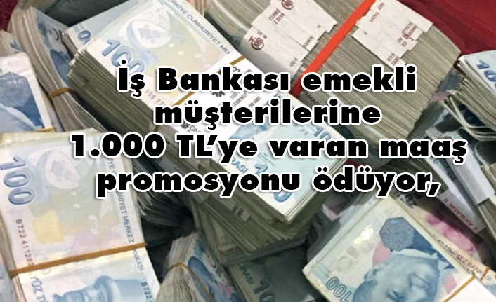 Is Bankasi Emekli Musterilerine 1 000 Tl Ye Varan Maas Promosyonu Oduyor