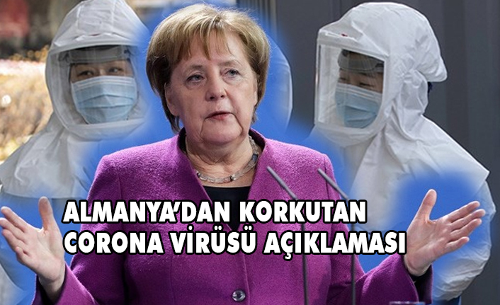 Merkel'den Açıklama, Coronavirüs Almanya'nın Yarısından Çoğuna Bulaşacak