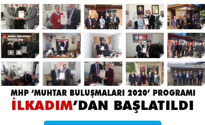 MHP'den 'Samsun Muhtar Buluşmaları 2020' İlkadım'dan Başladı