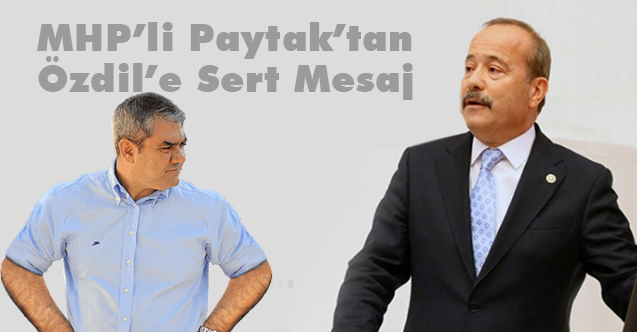 MHP'li Taytak'tan Özdil Mesajı; Şu Günlerde Bile İstismar Peşinde Olan Zavallı Birisin