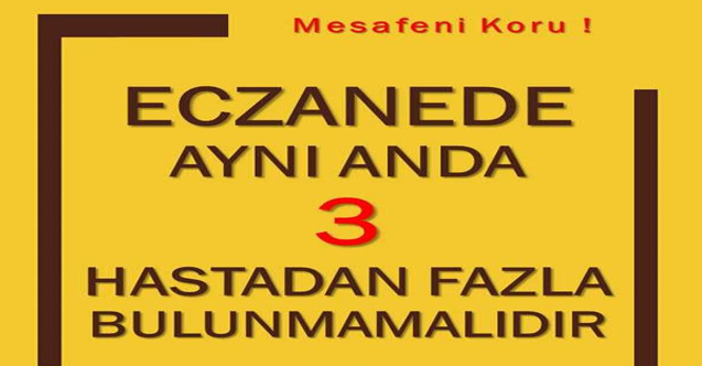 Samsun Eczacı Odası'ndan Basın Açıklaması: Sakin Olun, Talimatları Takip Edin!
