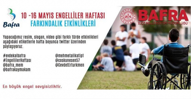 İbn- İ Sina Mtal' den 10-16 Mayis Engelliler Haftası' na Çağrı!