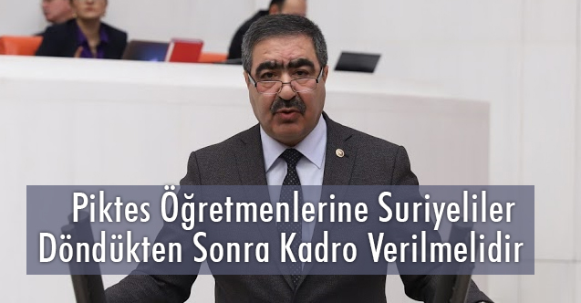 İYİ Partili Oral’dan Piktes Öğretmenlerine Hak ve Kadro Desteği