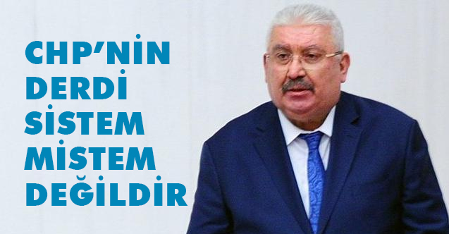MHP'li Yalçın; CHP, vesayetten defalarca hüküm giymiş sabıkalı bir partidir