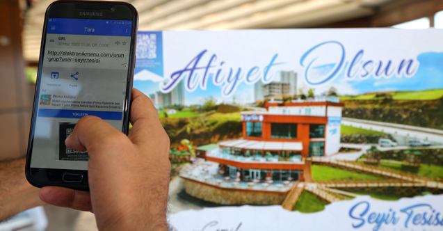 Atakum Belediyesi’nin restoran ve kafelerinde QR menü dönemi