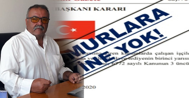 Bayram Uzunoğlu, 19 Yıldır Sözde Yetkili Sendikalardan Tık Yok