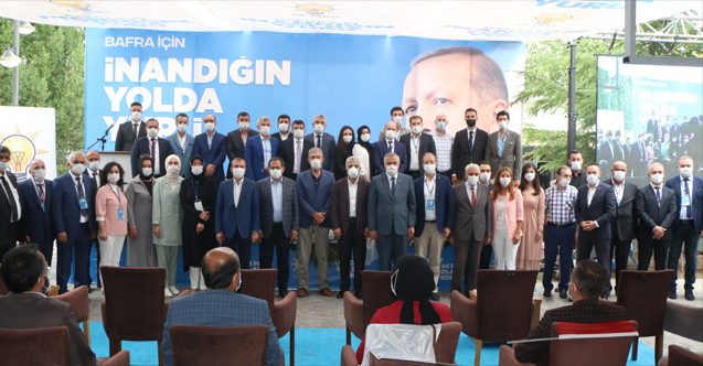 AK Parti Bafra ve 19 Mayıs ilçe kongreleri Yapıldı
