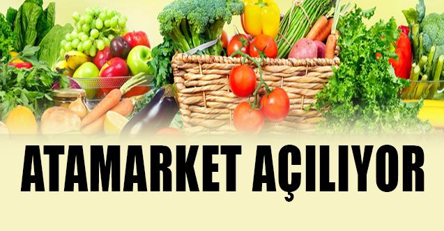 Atakum'Da AtaMarket Gıda Bankası Açılıyor