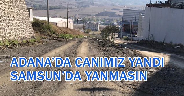 Erhan Usta; Adana'da Canımız Yandı Samsun'da Yanmasın!