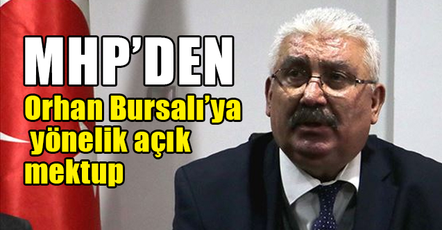 Semih Yalçın'dan Orhan Bursalı’ya yönelik açık mektup