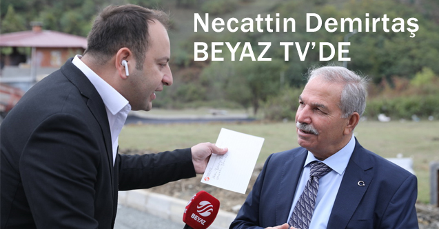 Necattin Demirtaş, 'Beyaz TV'de Uyan Türkiyem' Programına katıldı
