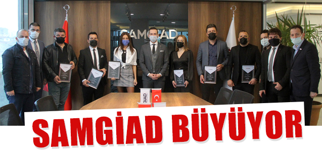 Samsun Genç İş İnsanları Derneği SAMGİAD'a Taze Kan