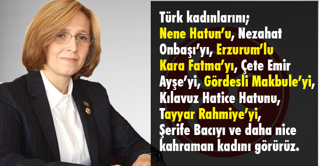 MHPli Depboylu'nun, 5 Aralık Dünya Kadın Hakları Günü