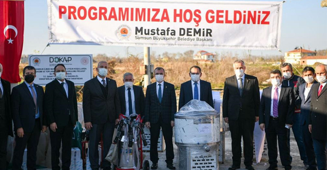 Samsun'da 'Manda Islah Projesi' kapsamında 52 üreticiye Destek