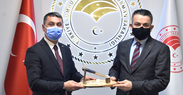 Başkan Şimşek, Tarım ve Orman Bakanı Pakdemirli'yi Ziyaret Etti