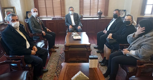 İlk Parti İl Başkanı Gökhan Cıgalı, Başkan Demir'i Ziyaret Etti