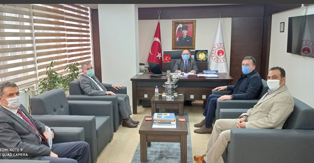 Özdemir ve Kayan’dan Çevre ve Şehircilik İl Müdürlüğüne ziyaret