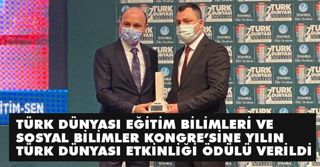 Ülkü Ocakları İstanbul İl Başkanlığı'nın Düzenlediği Türk Dünyası Ödülleri Sahiplerini Buldu
