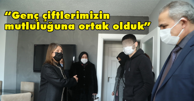 Başkan Demirtaş, İhtiyaç Sahibi Genç Çifte Çiftte Mutluluk yaşattı