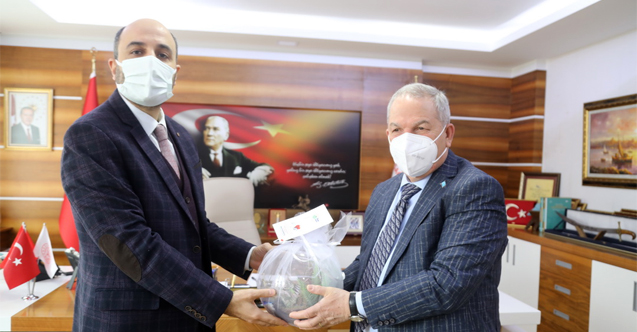 Başkan Demirtaş, İl Sağlık Müdürü Ali Oruç'u ziyaret etti