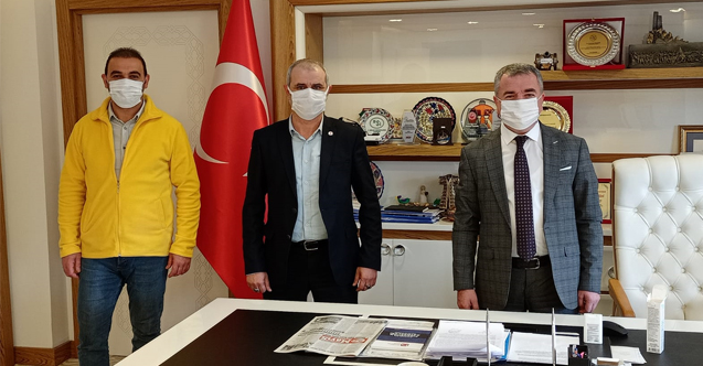 Başkan Gökhan Cıgalı, Havza Belediyesini Ziyaret Etti