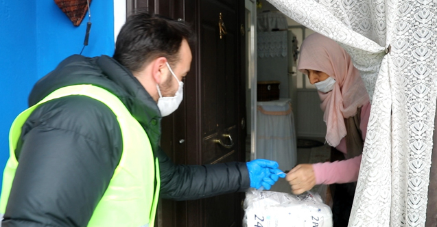 Kore Gazisinin Eşinin Yardım Çarısına Vefa Sosyal Destek Grubu koştu