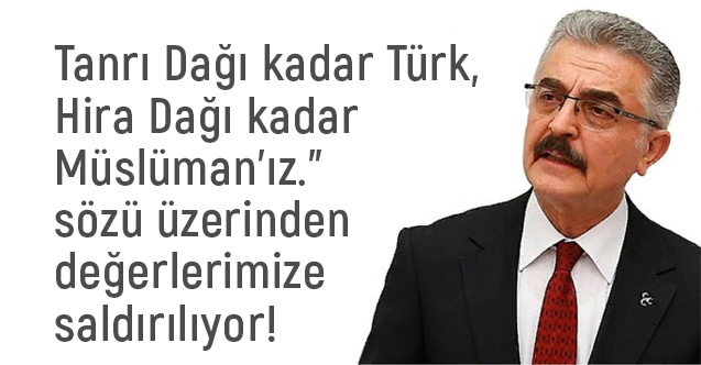 MHP'li Büyükataman, çirkin ifadeleri ve iftiraları sahibine iade ediyoruz