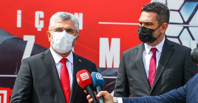 Ak Parti İl Başkanı Ersan Aksu Samsunsporumuzun yanındayız