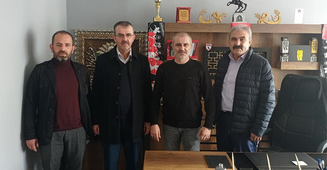 İlk Parti İL Başkanı Gökhan Cıgalı'ya Muhtarlardan Ziyaret