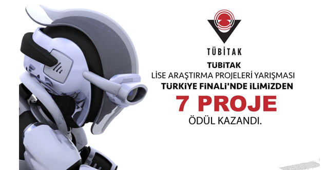 Samsun Tübitak Türkiye Finali’nde Yedi Projede Ödül Alarak Büyük Başarı Elde Etti.