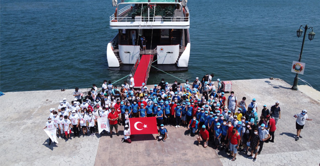 'Biz Anadoluyuz' projesi kapsamında Sinoplu öğrenciler Samsun'u gezdi