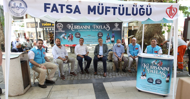 Fatsa Belediye Başkanı İbrahim Etem Kibar Vekaletle Kurbanını Bağışladı