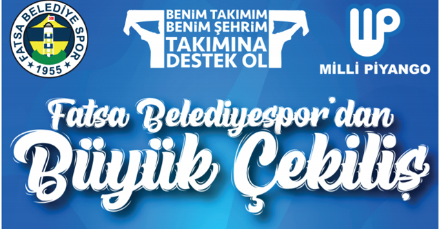 Fatsa’da Belediyespor’a Destek İçin Büyük Kampanya Heyecanı