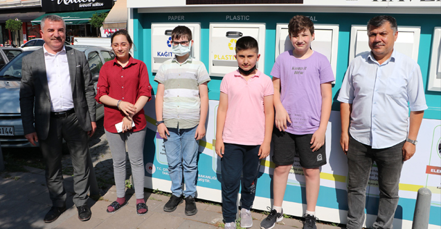 Havza’da sıfır atık için mobil atık getirme merkezi oluşturuldu